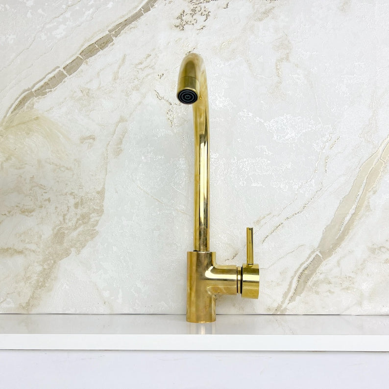 One Hole One Handle Mixer Brass Faucet