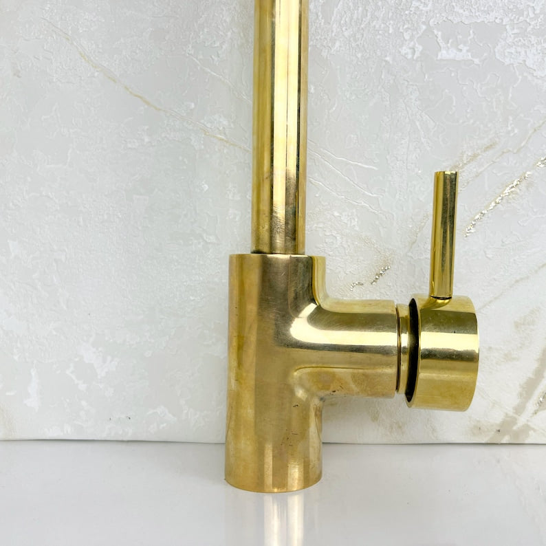 One Hole One Handle Mixer Brass Faucet