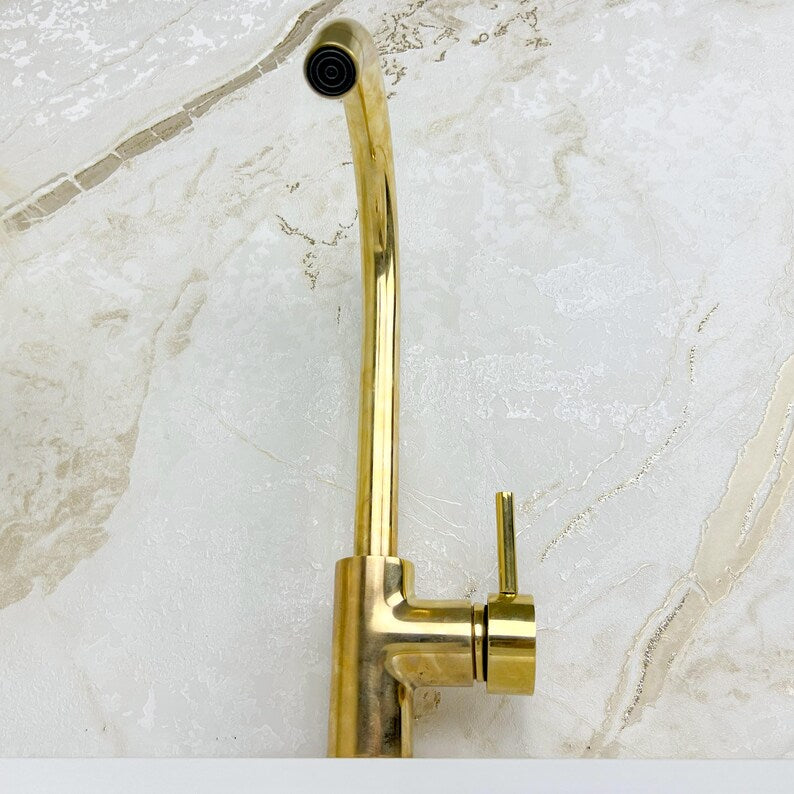 One Hole One Handle Mixer Brass Faucet