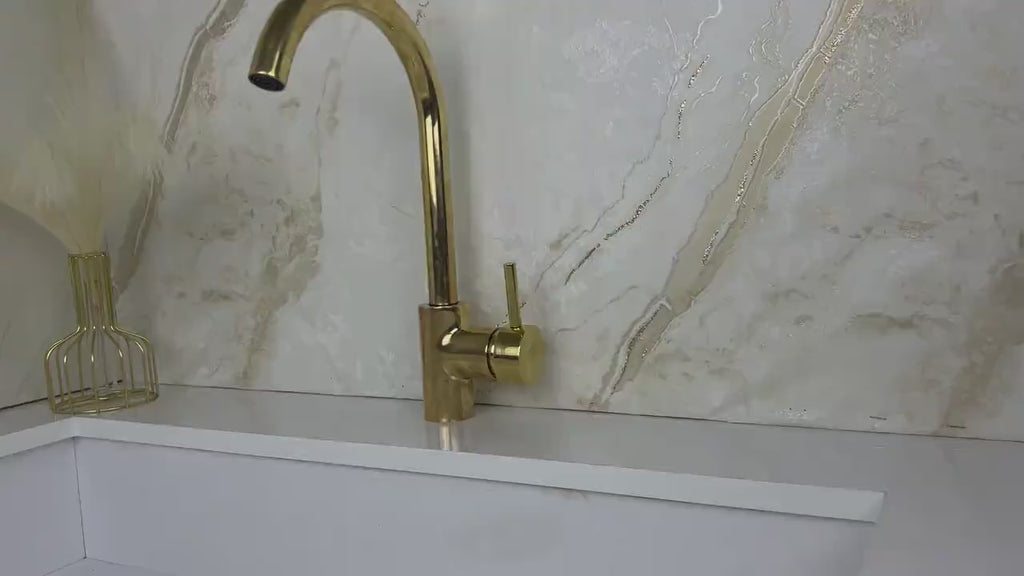 One Hole One Handle Mixer Brass Faucet